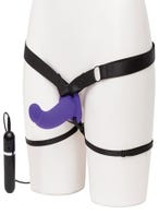 Lovehoney Double Duty Vibrating Double-Ended Strap-On Dildo amorana
