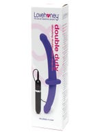 Lovehoney Double Duty Vibrating Double-Ended Strap-On Dildo amorana verpackung