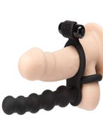 Lovehoney Double Fun Beaded Vibrating Double Penetration Strap-On amorana anwendung