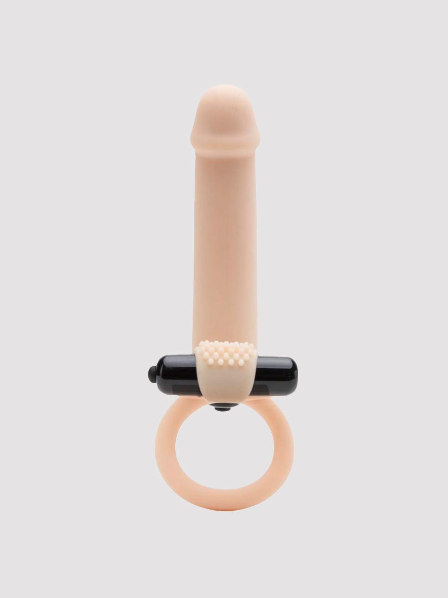 Lovehoney Double Fun Vibrating Double Penetration Strap-On amorana front