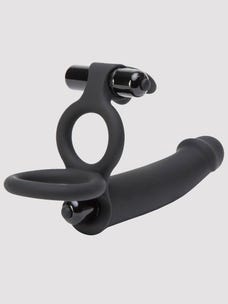 Lovehoney Double Fun Vibrating Rabbit Double Penetration Strap-On amorana