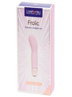 Lovehoney Frolic 10 Function Silicone G-Spot Vibrator amorana verpackung