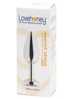 Lovehoney Jewelled Metal Beginner's Butt Plug 2.5 Inch rosa amorana verpackung