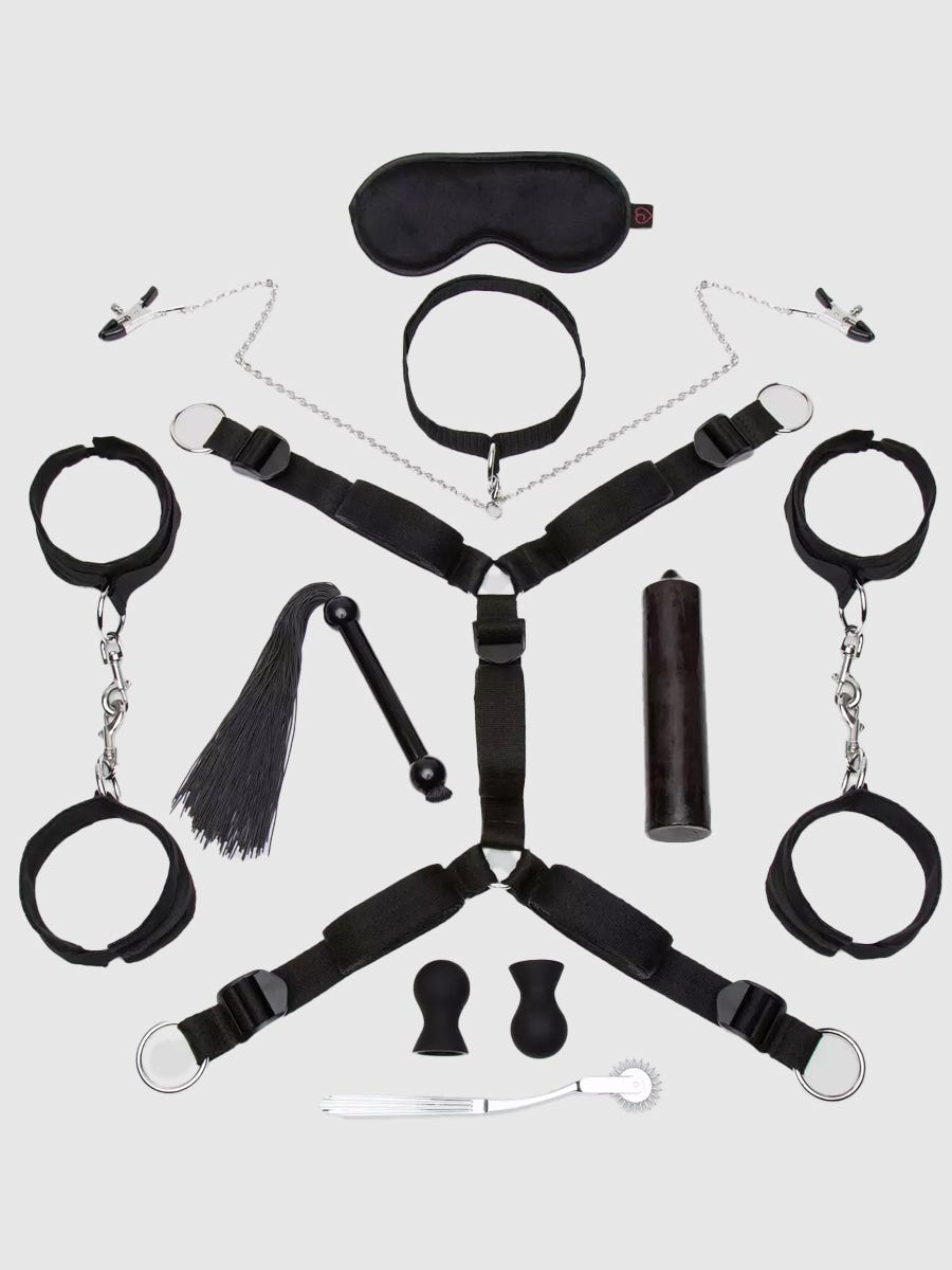 Lovehoney Kinky Couple Mega Bondage Kit (10 Piece) amorana