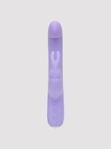 Lovehoney Luxury 15 Function Rechargeable Silicone Rabbit Vibrator amorana front