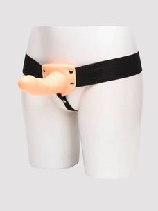 Lovehoney Perfect Partner Unisex Hollow Strap-On 6 Inch Amorana Front