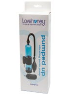 Lovehoney Pumped Up 7 Function Vibrating Penis Pump amorana verpackung