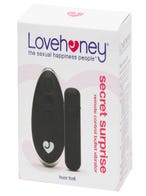 Lovehoney Secret Surprise 10 Function Remote Control Bullet Vibrator amorana verpackung