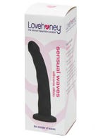 Lovehoney Sensual Waves Silicone Suction Cup Dildo 7 Inch amorana verpackung