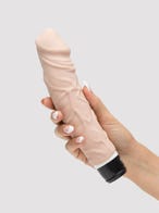 Lovehoney Silicone 7 Function Extra Girthy Realistic Vibrator 8 Inch amorana hand