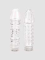 Lovehoney Twin Teasers Textured Penis Sleeves (2 Pack) amorana