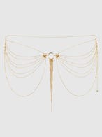 magnifique waist metallic chain waist jewelry amorana