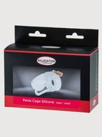 malesation penis cage silicone small clear penishulle verpackung amorana