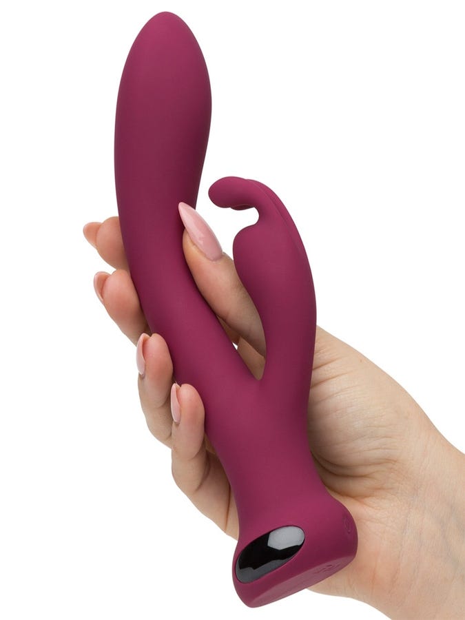 Mantric Rechargeable Rabbit Ears Vibrator hand