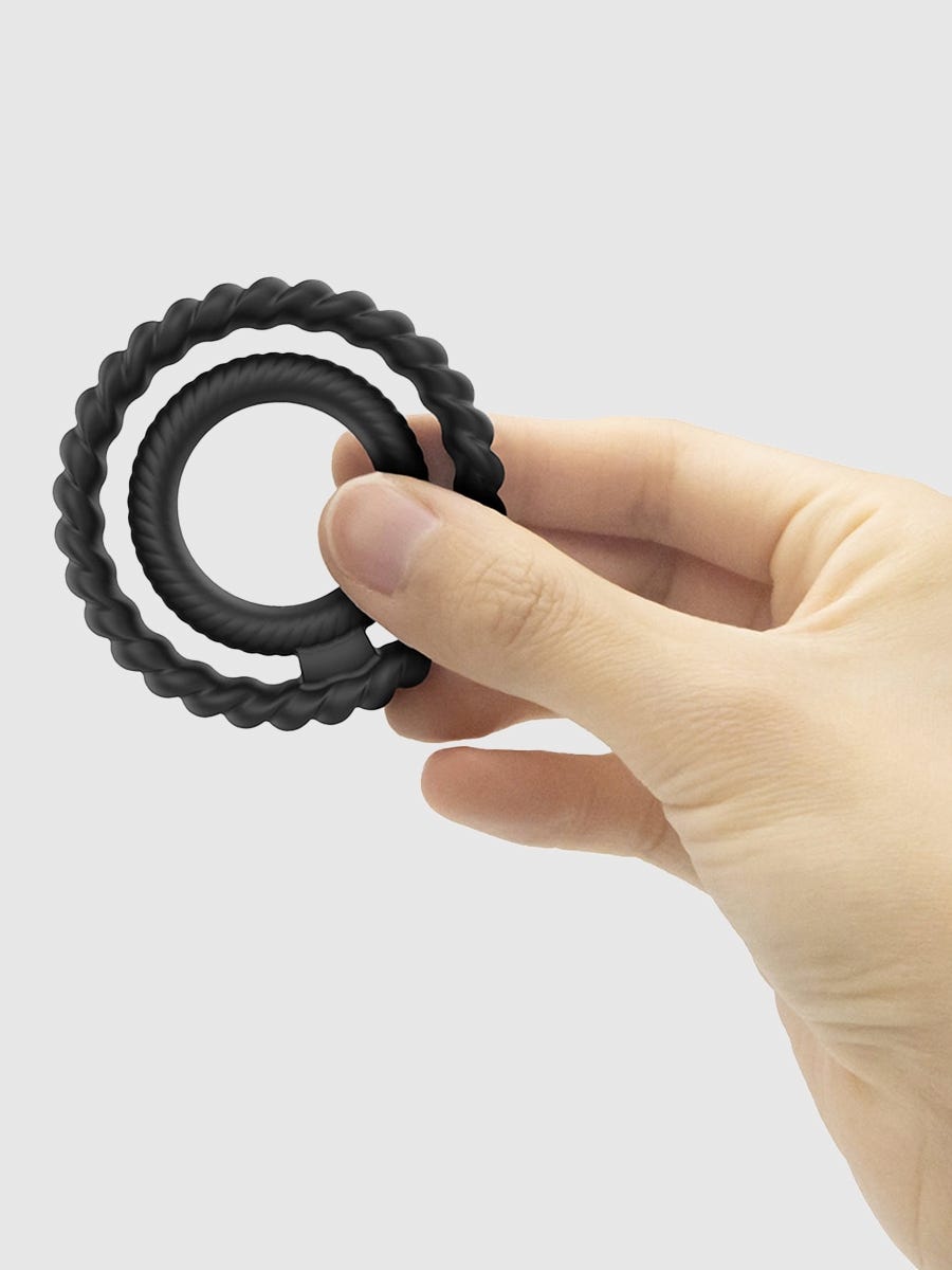 Marc Dorcel Dual Ring Penisring Hodenring Hand