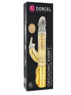 dorcel rabbit vibrator orgasmic rabbit gold amorana verpackung