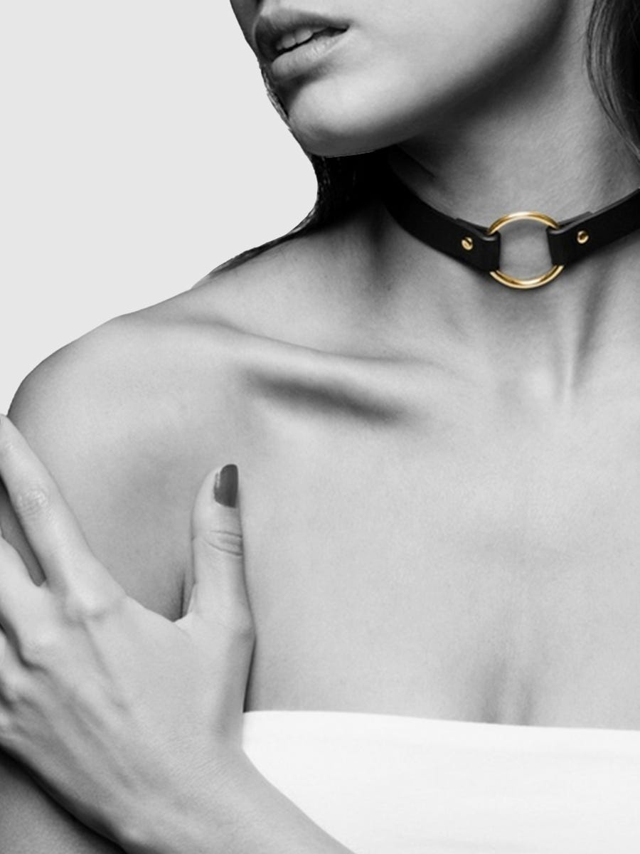 maze classic choker black gold amorana