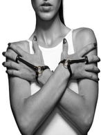 maze hand bracelet harness black amorana