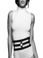 maze wide belt and restraints black amorana