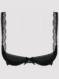 Soutien-gorge ouvert Miamor noir