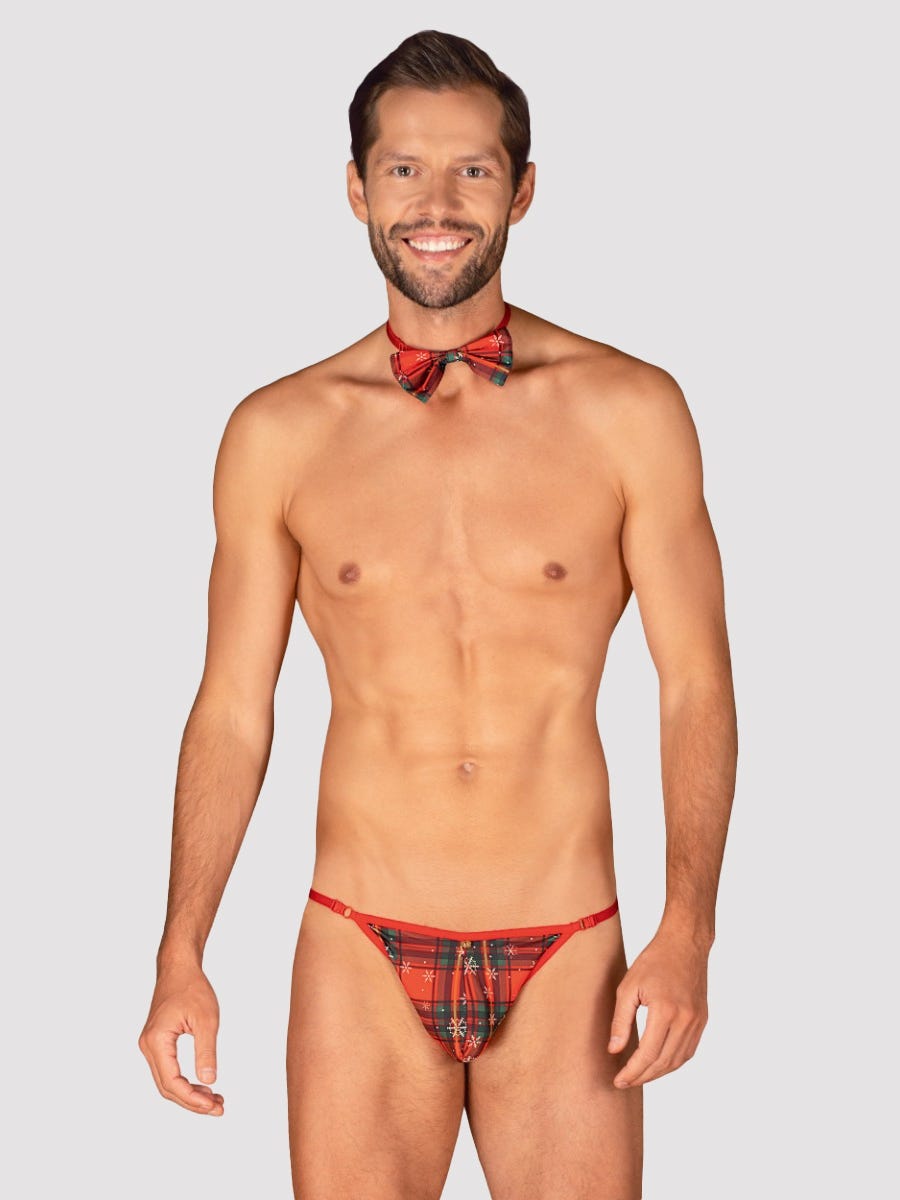 Obsessive Mr Merrilo thong redcaro onesize