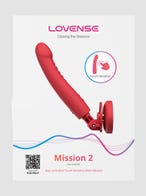 Lovense Mission 2 Vibrierender Dildo mit Saugnapf und Touch-Sense-Technologie