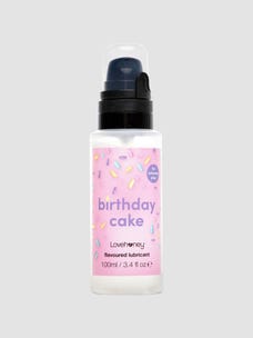 Lubrifiant eau aromatisé gâteau d'anniversaire 100 ml