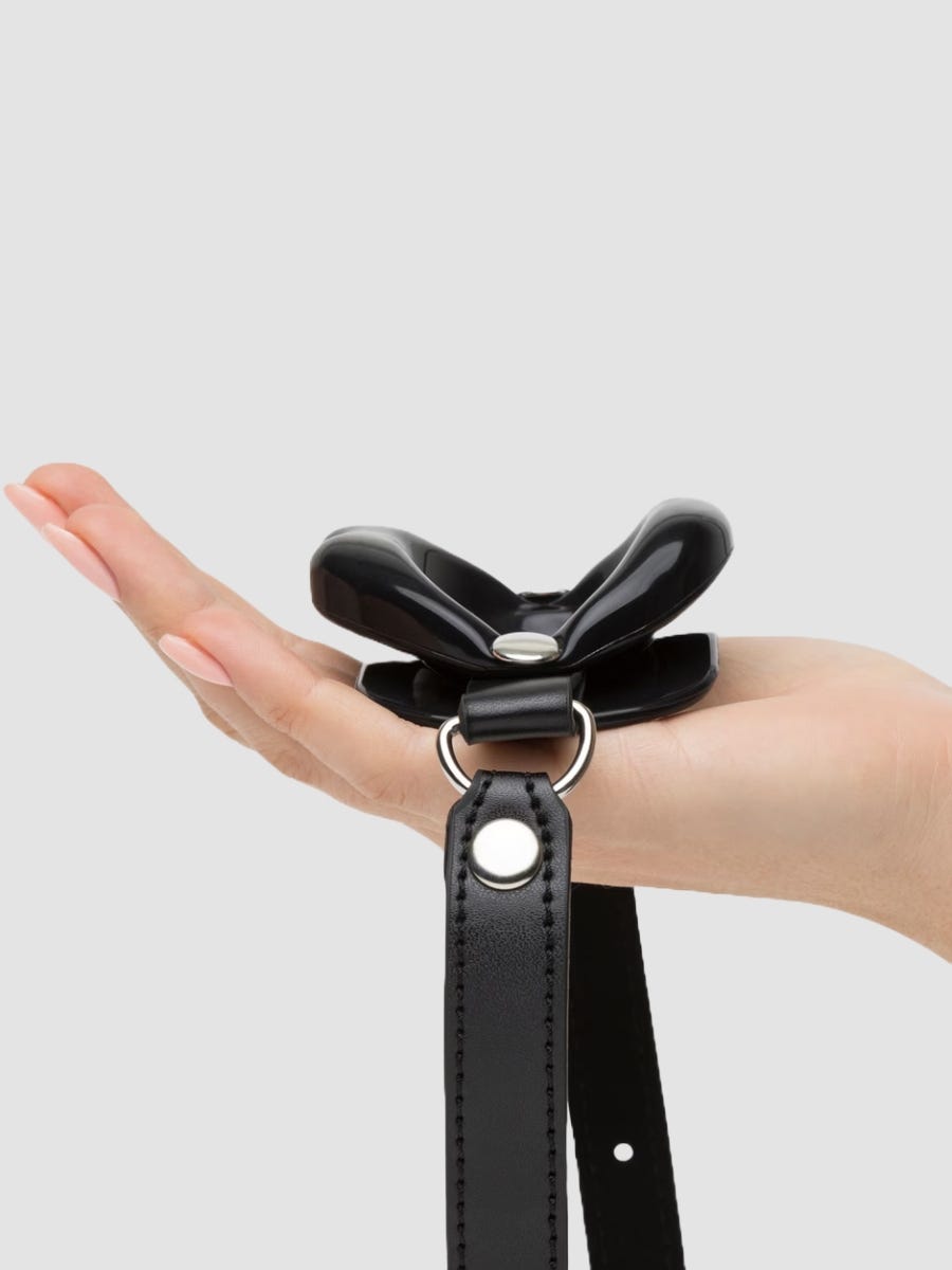 DOMINIX Deluxe Silikon-Knebel mit offenen Lippen