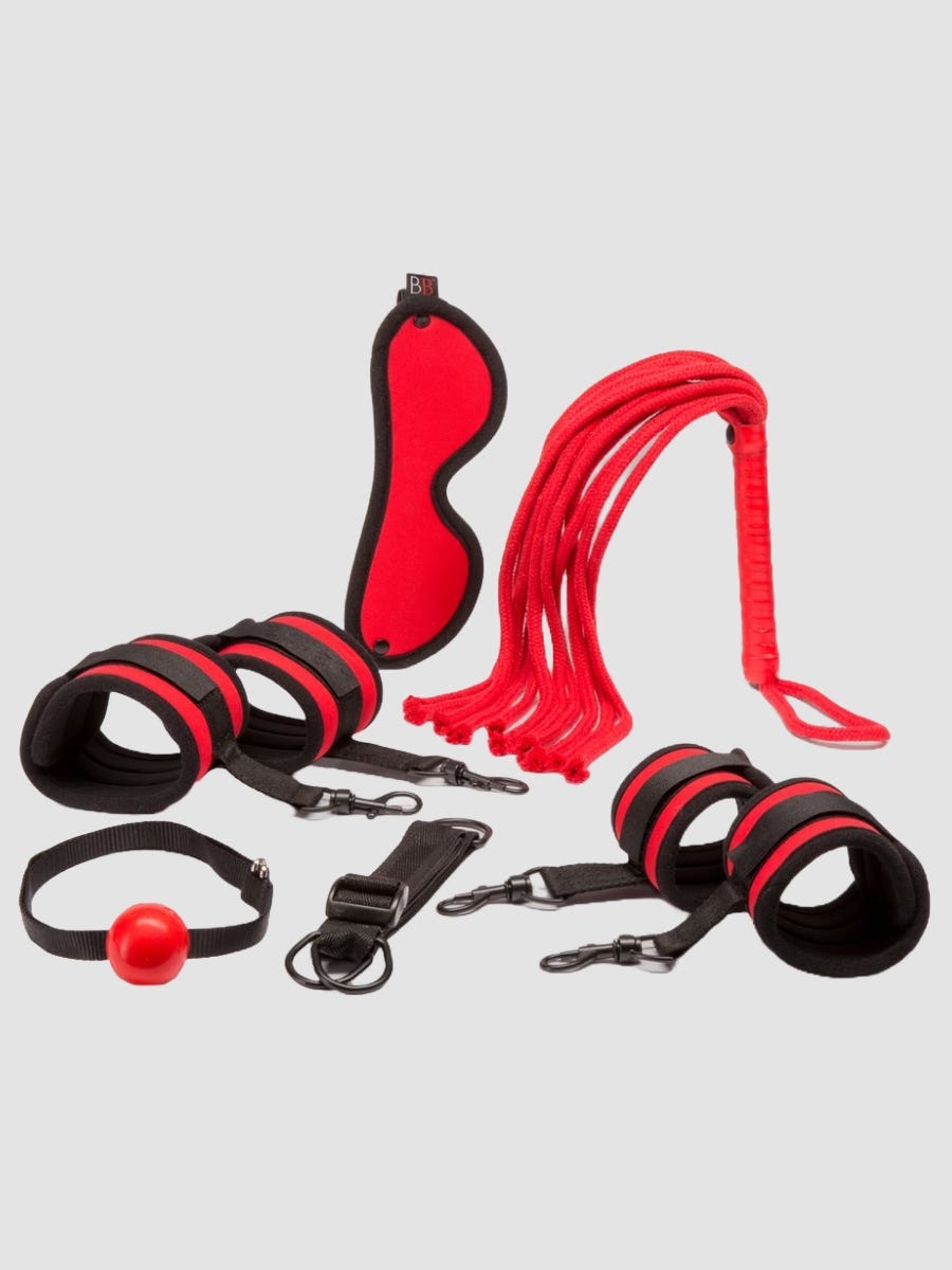 Bondage Boutique Red Hot Passion Soft-Bondage-Set