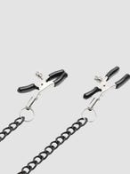 Bondage-Boutique Rosenhalsband mit Nippelklemmen