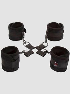 Bondage Boutique Soft Cuff Hogtie amorana closeup