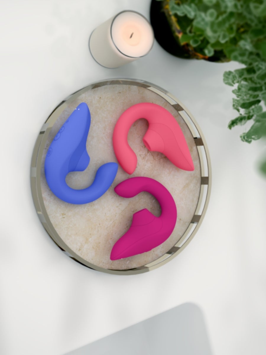 Womanizer Blend Pleasure Air Rabbit Vibrator