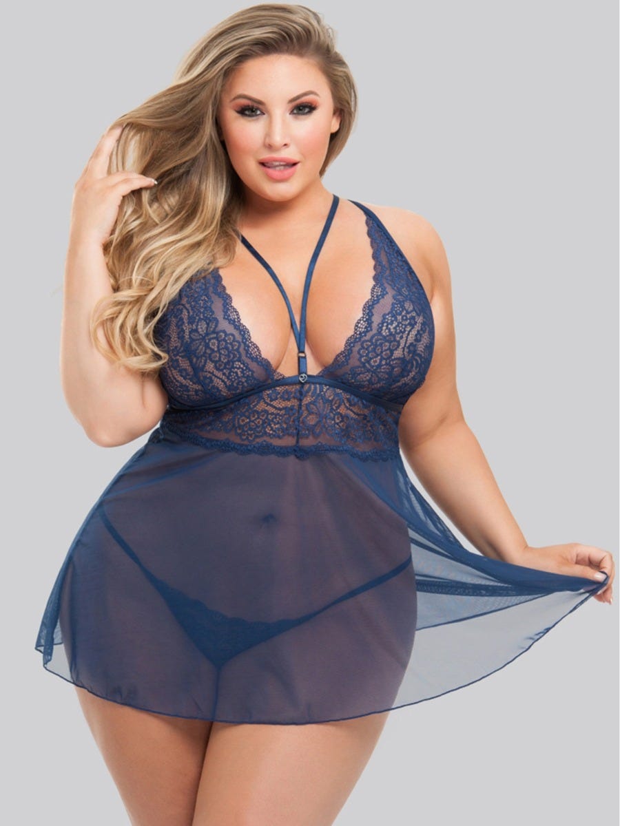 Lovehoney-Lingerie Late Night Liaison Kleidchen & String