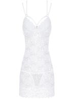 Obsessive Amanda White Negligee weiss Packshot vorne Amorana