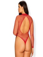 obsessive b126 body red amorana plussize back