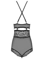 obsessive bailey open body schwarz packshot hinten Amorana
