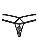 obsessive bailey string schwarz packshot hinten Amorana