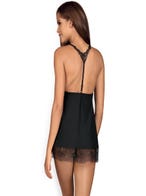 obsessive chiccanta babydoll schwarz hinten Amorana
