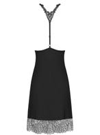 obsessive chiccanta negligee schwarz packshot hinten Amorana