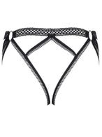 obsessive blackie strumpfhalter schwarz packshot hinten Amorana