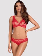 obsessive elena dessou set rot vorne amorana