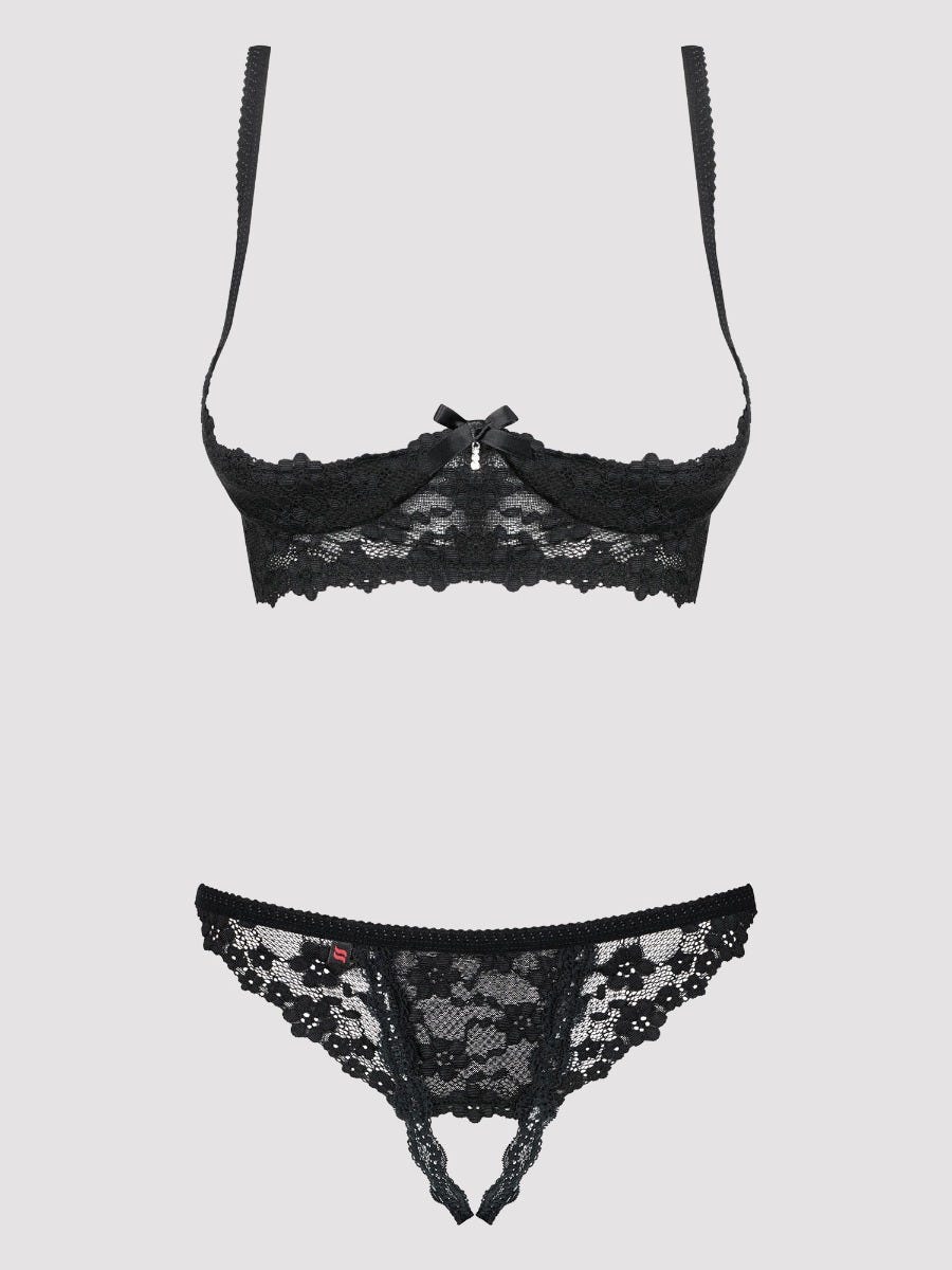 Obsessive Letica Dessous Set Ouvert