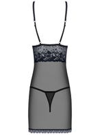 obsessive harper negligee string schwarz packshot hinten amorana
