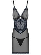 obsessive harper negligee string schwarz packshot vorne amorana