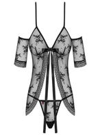 obsessive jennifairy babydoll schwarz packshot vorne