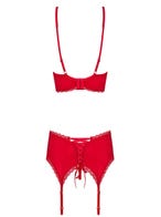 obsessive jolierose dessous set rot packshot hinten Amorana