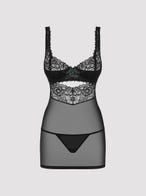 obsessive kyra negligee schwarz packshot vorne Amorana