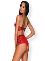obsessive leatheria dessous set amorana back