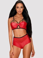 obsessive leatheria dessous set amorana front