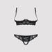 Obsessive Letica Dessous Set Ouvert